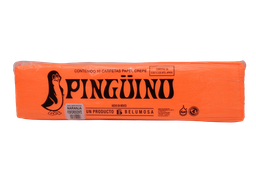 [003961] Papel Crepe Pingüino Naranja Fosforescente C/ 10 pzs Belumosa