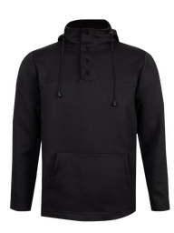 [004107] Sudadera Deportiva Berrys Negro Mediana Lazzar