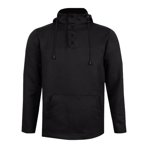 [004107] Sudadera Deportiva Berrys Negro Mediana Lazzar