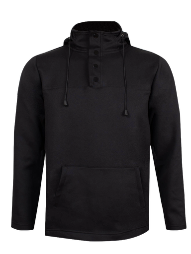 [004108] Sudadera Deportiva Berrys Negro Grande Lazzar