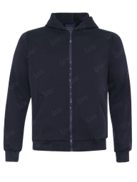 [004113] Sudadera Empresarial Azul Marino Mediana Lazzar