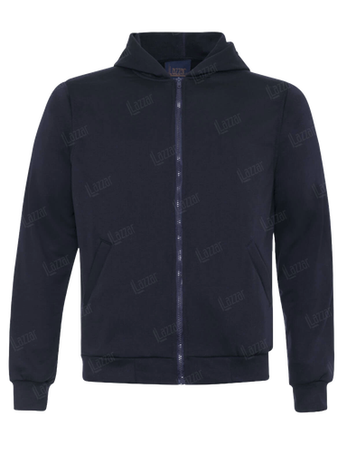 [004114] Sudadera Empresarial Azul Marino Grande Lazzar