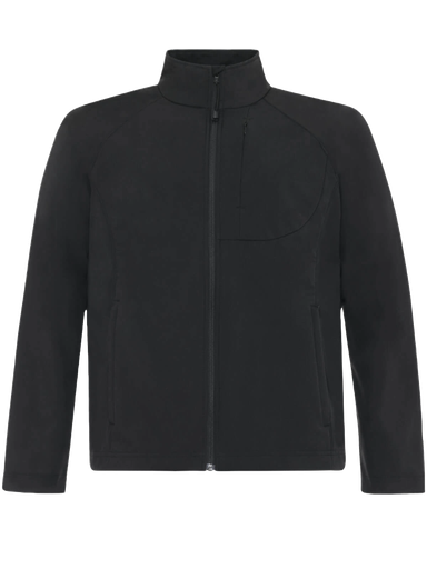 [004115] Chamarra Caballero Bolivia 92% Poliester Negro Chica Lazzar