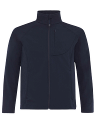 [004118] Chamarra Caballero Bolivia 92% Poliester Azul Marino Chica Lazzar