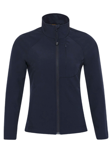 [004127] Chamarra Dama Bolivia 92% Poliester Azul Marino Chica Lazzar