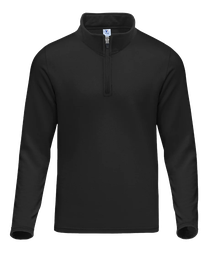 [004135] Sudadera 1/4 Cierre 50% Algodón 50% Poliester Negro Grande Yazbek