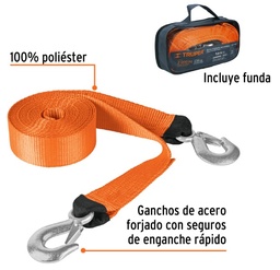 [004162] Correa C/ Gancho P/ Remolque 18344 Truper