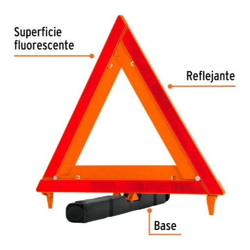 [004164] Triangulos de Seguridad Plegables 44 cms 10942 Truper