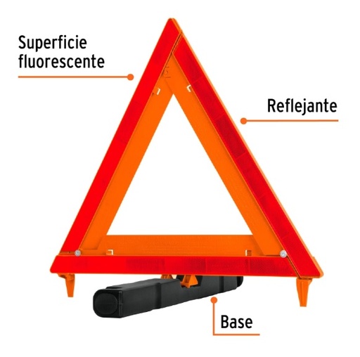 [004164] Triangulos de Seguridad Plegables 44 cms 10942 Truper