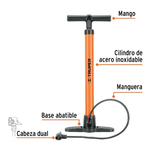 [004178] Bomba Manual P/ Inflar 14863 Truper