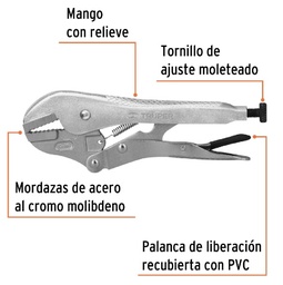 [004272] Pinzas de Presion Mordaza Recta 7" 17422 Truper