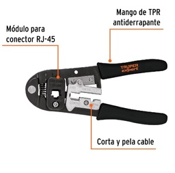 [004273] Pinza Ponchadora 8 Contactos 18342 Truper