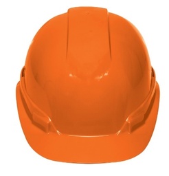 [004276] Casco Seguridad Matraca Clase E Naranja 14292 Truper