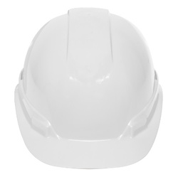 [004278] Casco Seguridad Matraca Clase E Blanco 10370 Truper