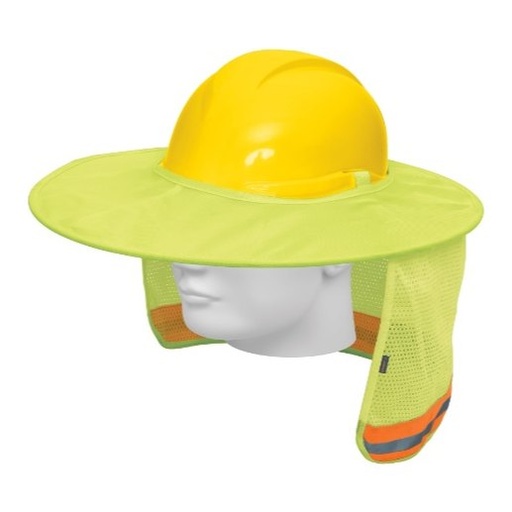 [004289] Protector Solar P/ Casco C/ Reflejante Verde 100354 Truper