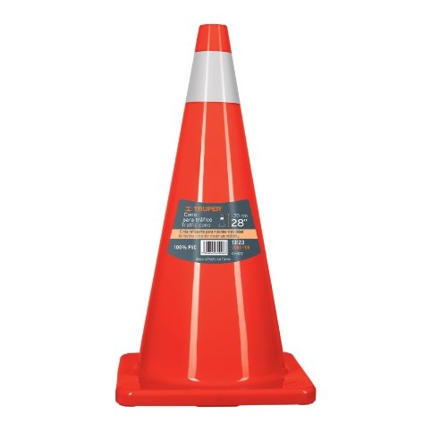 [004323] Cono Precaucion PVC C/ Reflejante 70 cms 13123 Truper