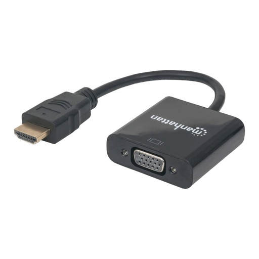 [004356] Convertidor HDMI a VGA / Micro-Usb Manhattan