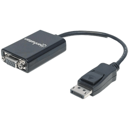 [004358] Convertidor DisplayPort Macho a VGA HD15 Hembra Manhattan