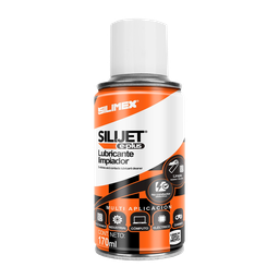 [004390] Lubricante Limpiador Naranja Silijet E-Plus 170 ml Silimex