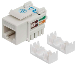 [004405] Jack RJ45 CAT6 Keystone Impacto Blanco Intellinet