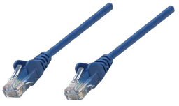 [004411] Cable de Red Patch Cord CAT6 Azul 0.5 mts Intellinet