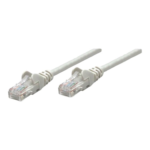 [004414] Cable de Red Patch Cord CAT5e Gris 2 mts Intellinet