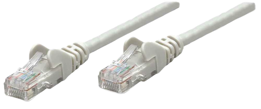 [004414] Cable de Red Patch Cord CAT5e Gris 2 mts Intellinet