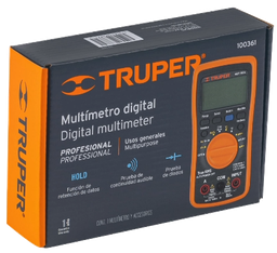 [004460] Multimetro Digital Profesional 100361 Truper