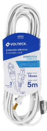 [004518] Extension Domestica Blanca 5 mts 40154 Truper