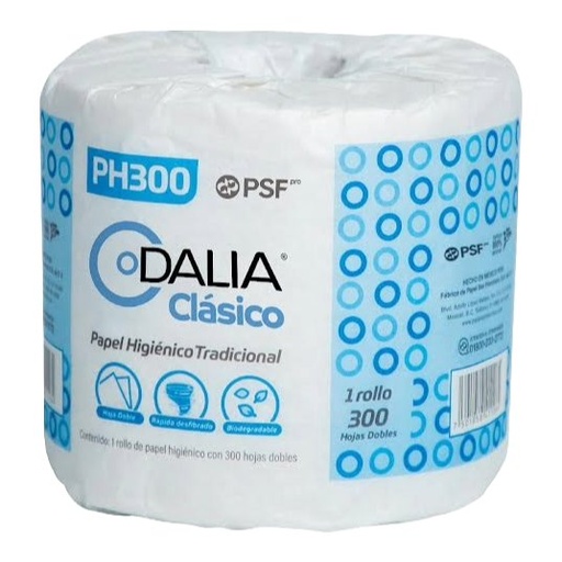 [004700] Papel Higienico Tradicional Individual C/ 48 pzs 300HD Dalia