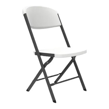 [004727] Silla Plegable Blanca Lifetime