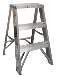 [004745] Escalera Aluminio Tijera 66 cms Cuprum
