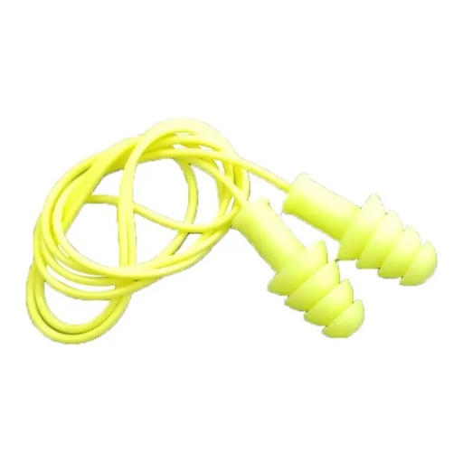 [004960] Tapon Auditivo Cuatro Aletas Reutilizable 27 dB Lica