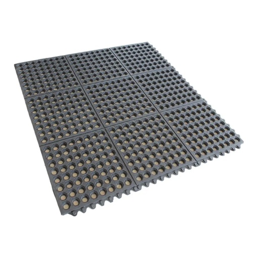 [004981] Tapete Antifatiga Negro Ergonomico 90 x 90 cms Lica