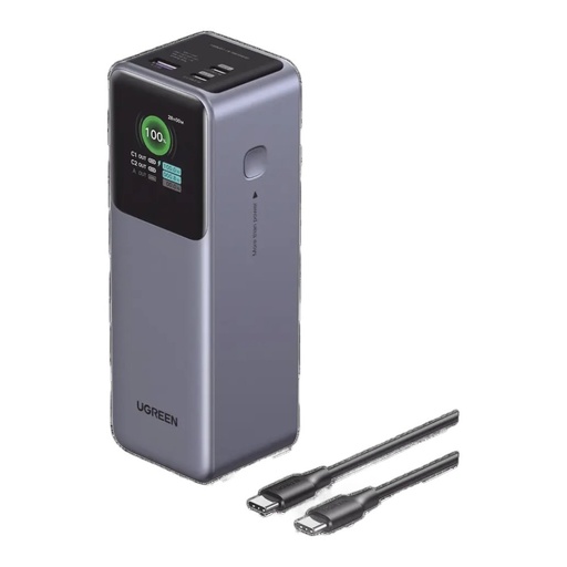 Power Bank Pantalla Inteligente 25,000 mAh 145W Max Ugreen
