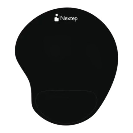 [005077] Mouse Pad Ergonomico Gel Negro Nextep
