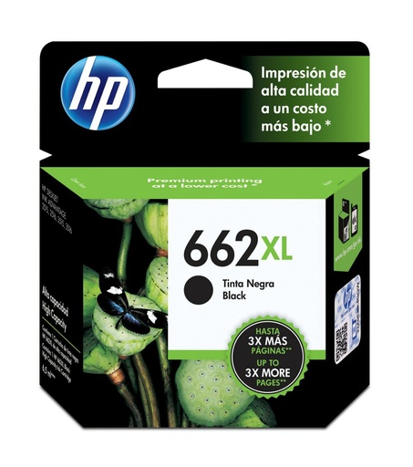 [005085] Cartucho HP 662XL Negro