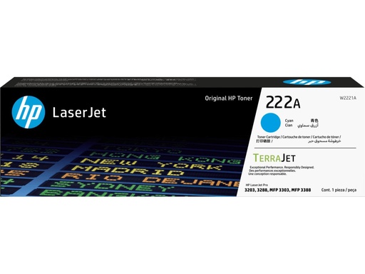 [005116] Toner HP 222A Cian