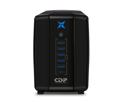 [005146] No Break CDP R-UPR1008 1000VA 500W 8 Contactos