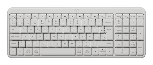 [005192] Teclado Logitech K250 Bluetooth Blanco