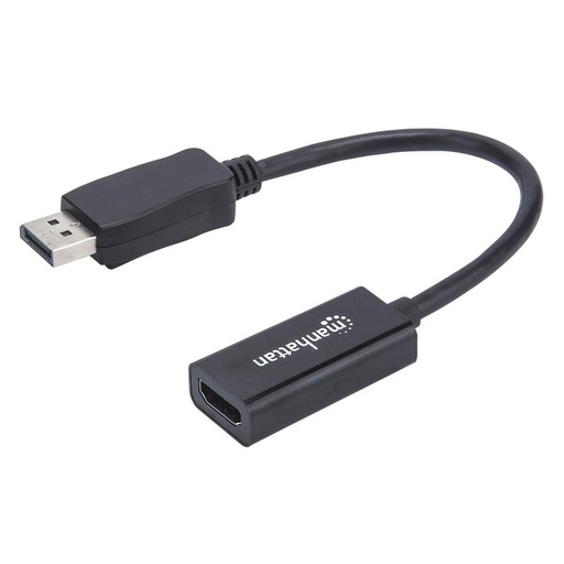 [005194] Adaptador Manhattan DisplayPort Macho a HDMI Hembra 15cm