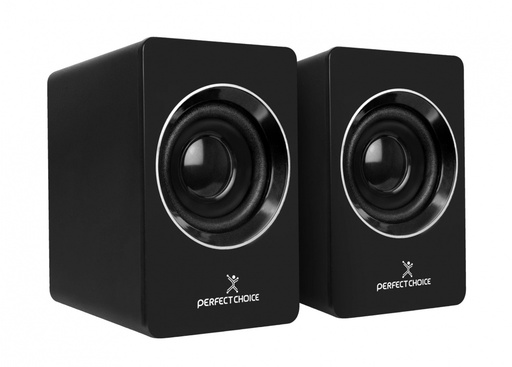 [005201] Bocina Perfect Choice Mosso 2.0 USB Negro