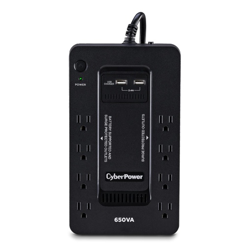[005252] No Break Cyberpower SX650U 650VA 360W 8 Contactos