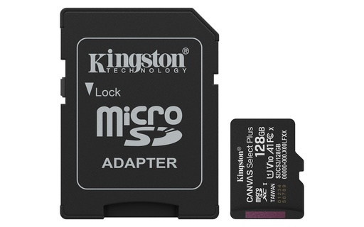 [005283] Memoria Micro SD Kingston Canvas Select Plus 128GB