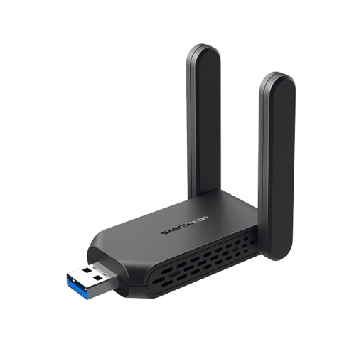 [005330] Adaptador USB Wifi Mercusys MA32H AC1300 Doble Antena