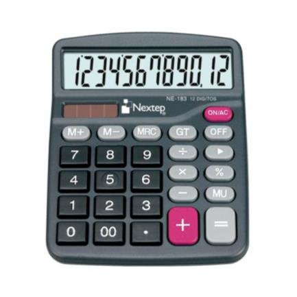 [005354] Calculadora 12 Digitos Semi Escritorio Dual Nextep
