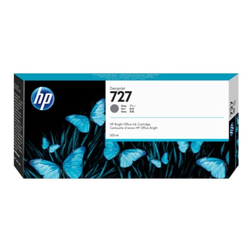 [000637] Cartucho HP 727 Gris