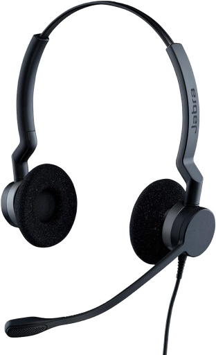 [000628] Audifonos Diadema Biz 2300 UC Duo Alambrico USB Jabra