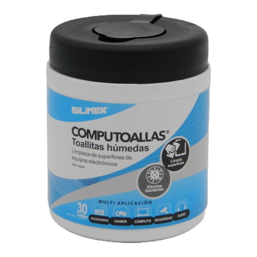 [000651] Toallas Humedas C/ 30 pzs Silimex