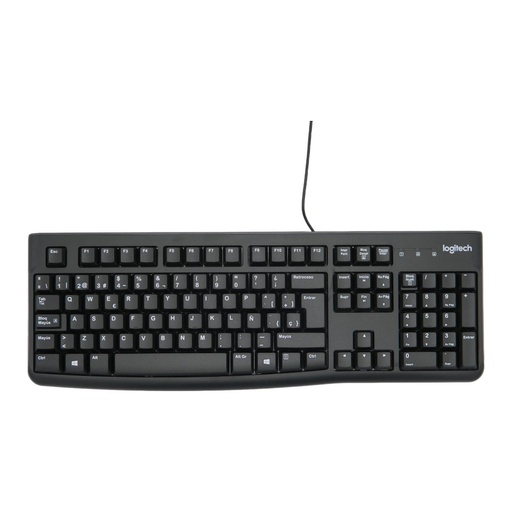 [000647] Teclado Alambrico Usb Negro K120 Logitech